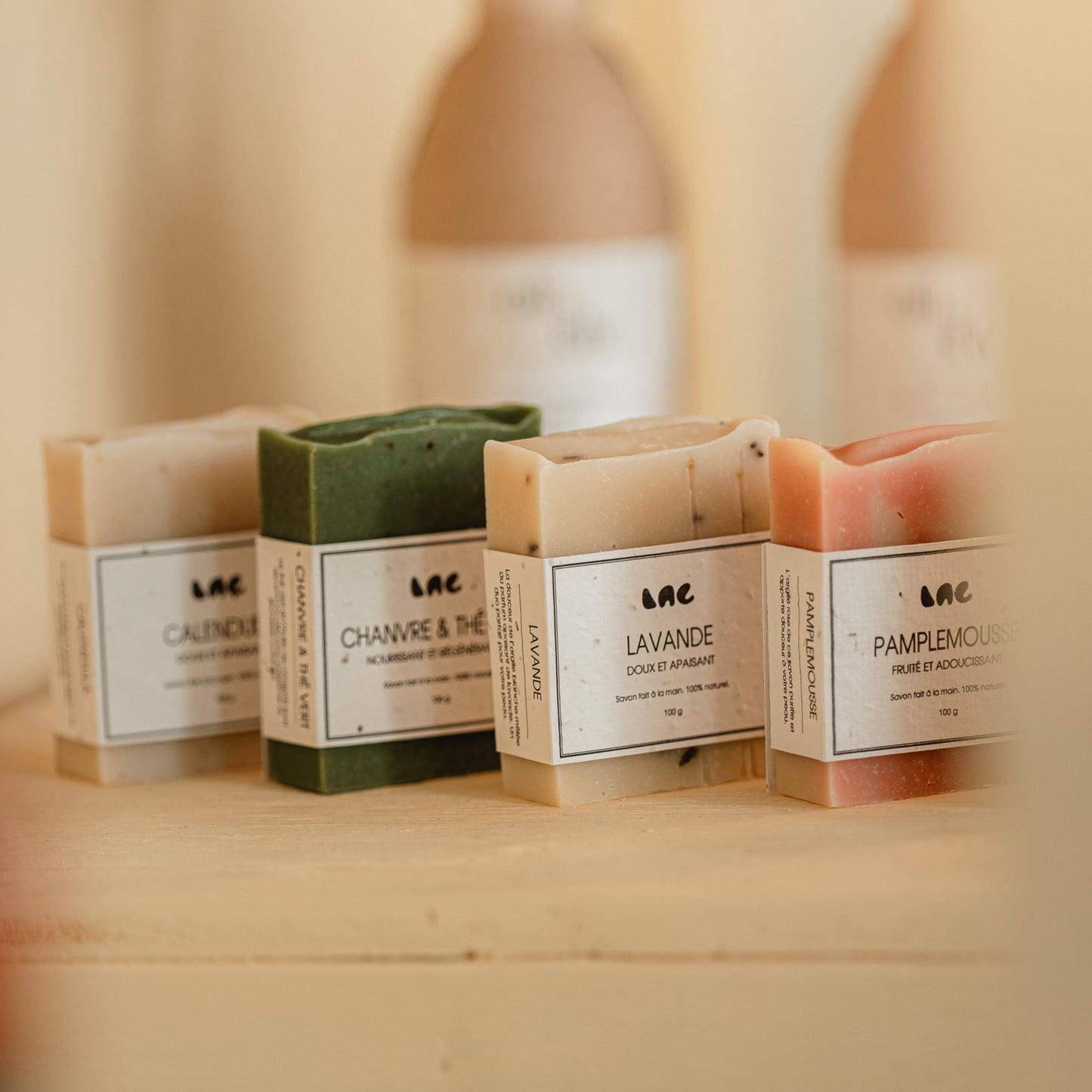 Savon corps 100% naturels