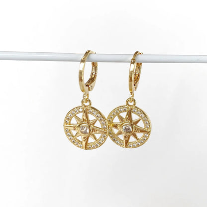 Compass Earrings