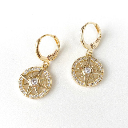 Compass Earrings