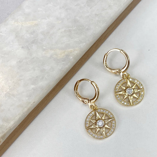 Compass Earrings