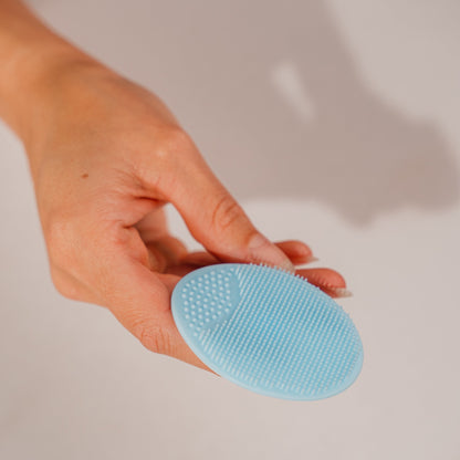 Brosse silicone (nettoyage/massage)
